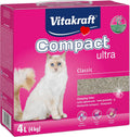 Katzenstreu klumpend Vitakraft Compact Ultra Classic 4kg verschiedene Sorten