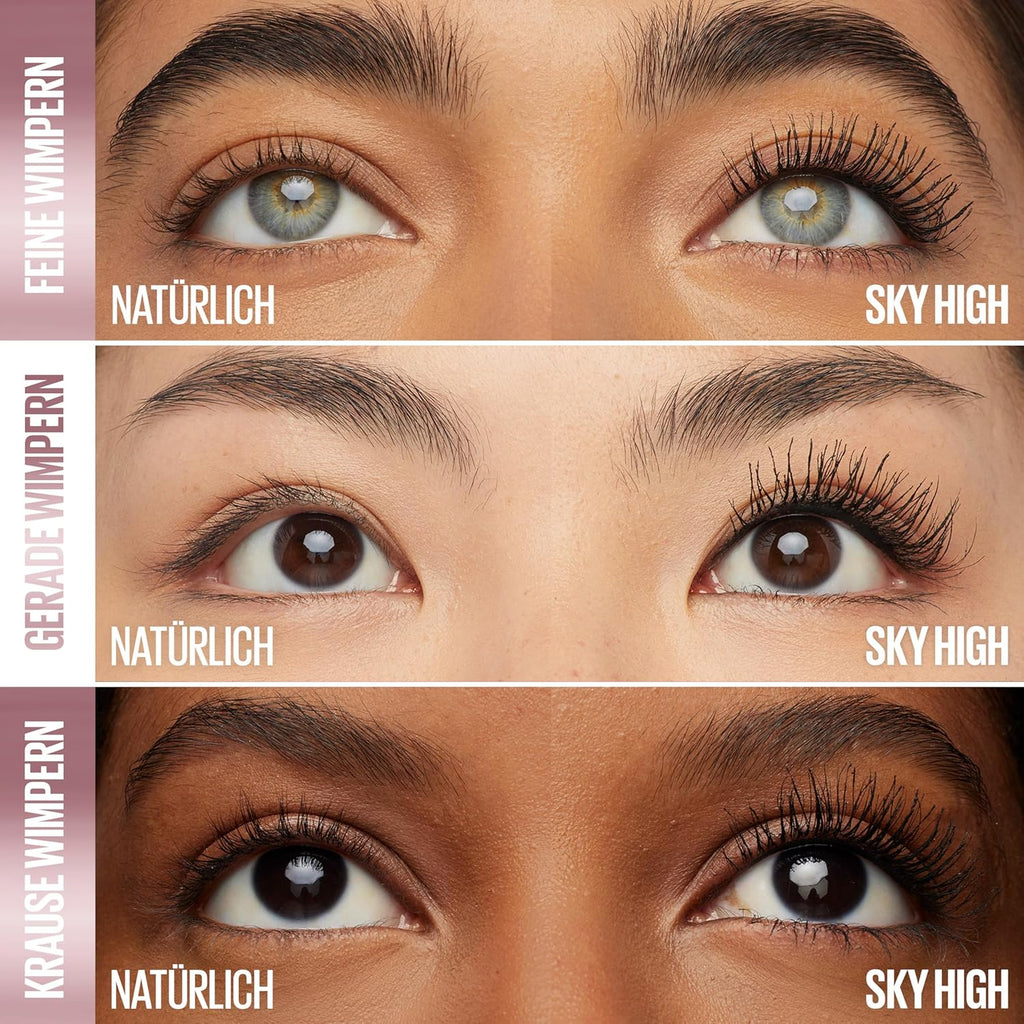 Maybelline Sky High Mascara Very Black 7,2 ml Wimperntusche Laenge Volumen