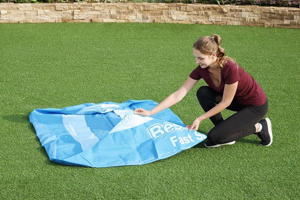 Bestway Fast Set Aufstellpool Ø183x51 cm 940 l TriTech blau inkl. Reparaturflick