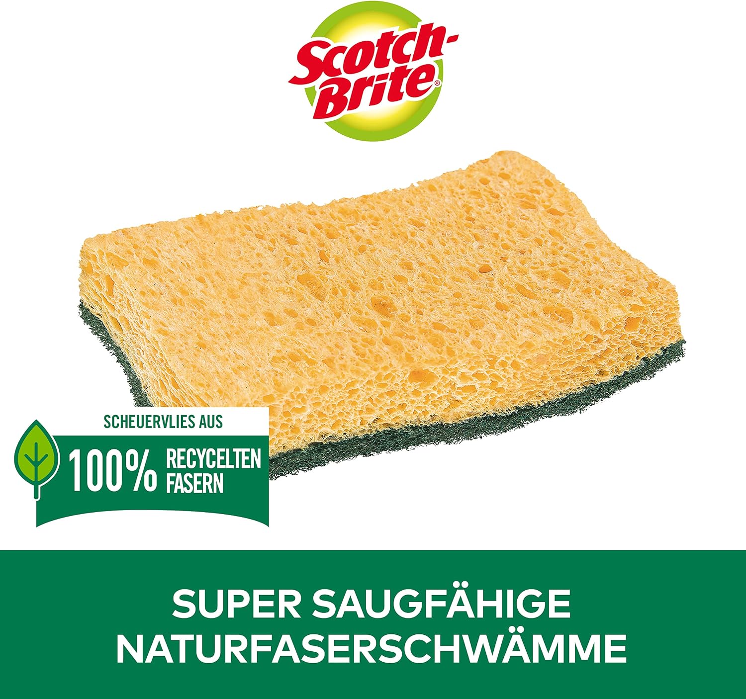 Scotch-Brite Delicate Reinigungsschwamm kratzfrei 10 Stueck