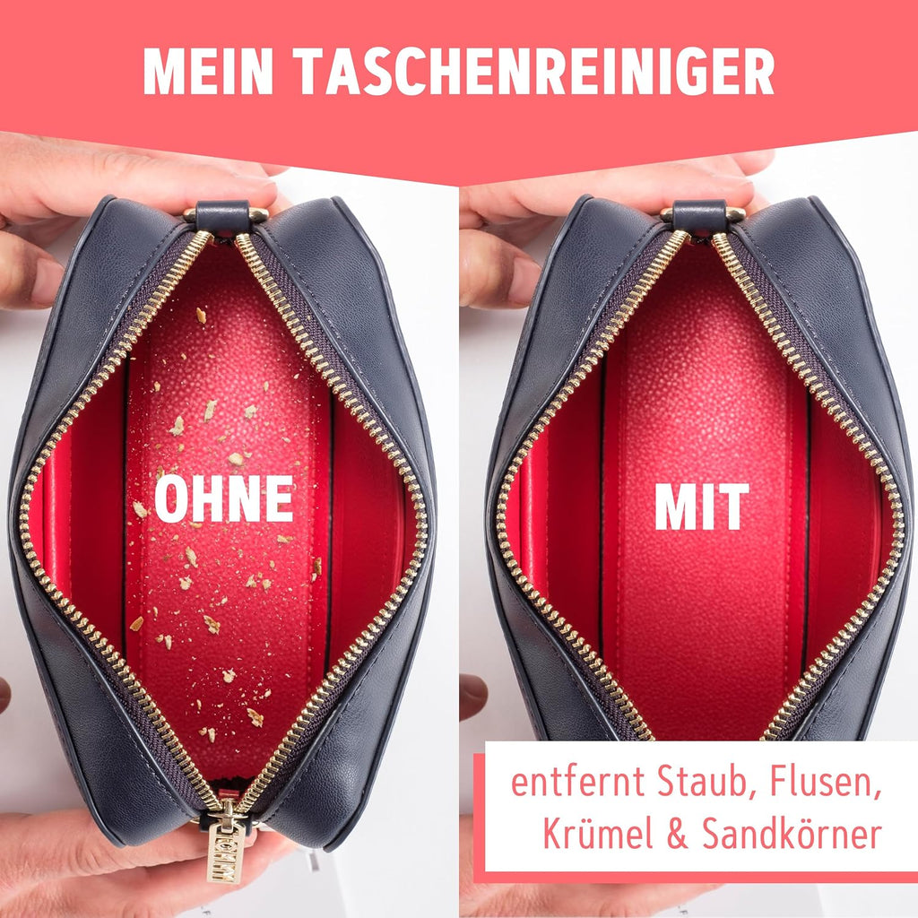 Sauberkugel Taschenreiniger wiederverwendbar fuer Handtaschen Polsterung