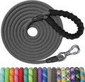 X XBEN Trainingsleine 1,5m-30m mit gepolstertem Griff und Karabiner