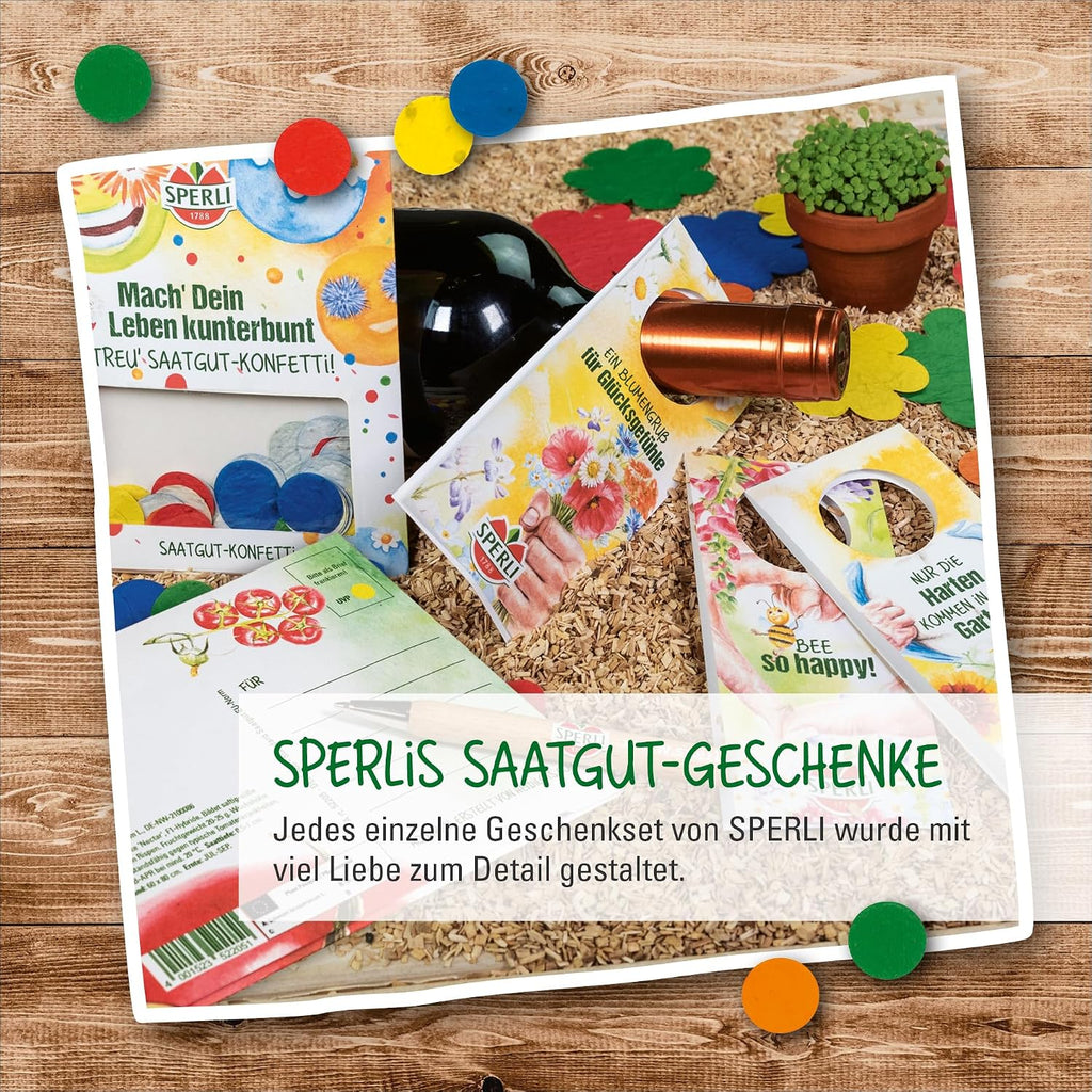 Blumensamen Set Streublumen Konfetti Saatgut Geschenk Mischung