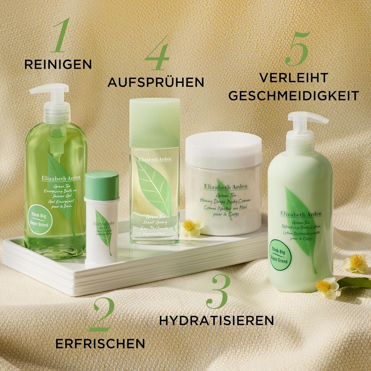 Elizabeth Arden Green Tea Honey Drops Koerpercreme mit Honig und Shea Butter