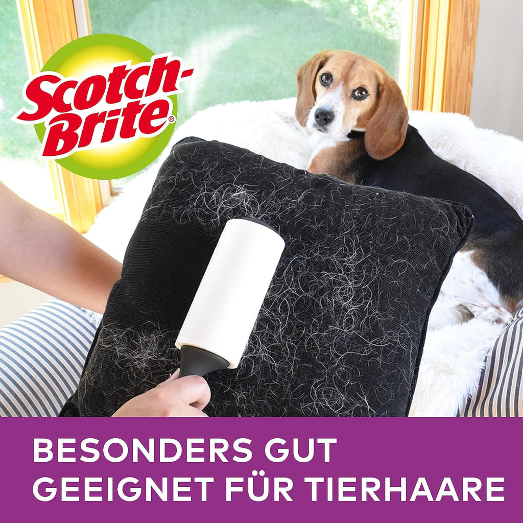 Scotch-Brite Fusselroller Everyday Clean mit 56 Blatt