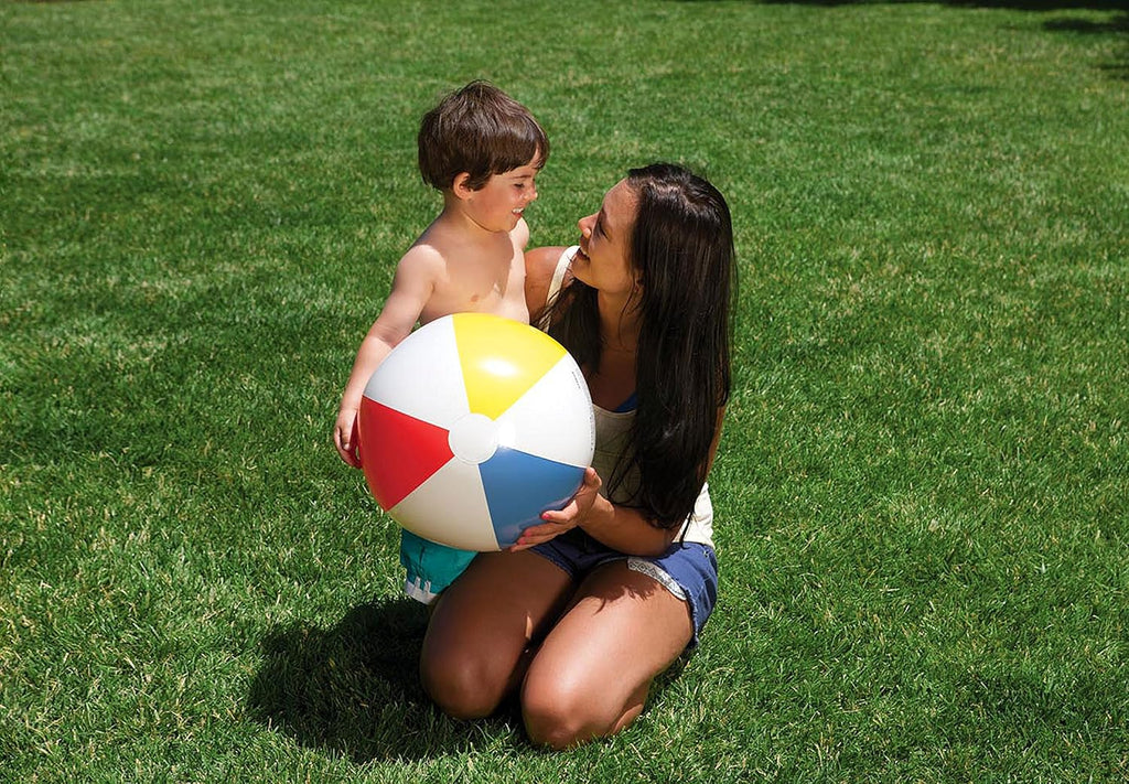 Intex 59020NP Aufblasbarer Ball 51cm Wasserball Strandball Poolball Vinyl Bunt
