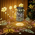 OUILA Solarlampe aussen 2er Set haengend Metall IP65 wetterfest Garten