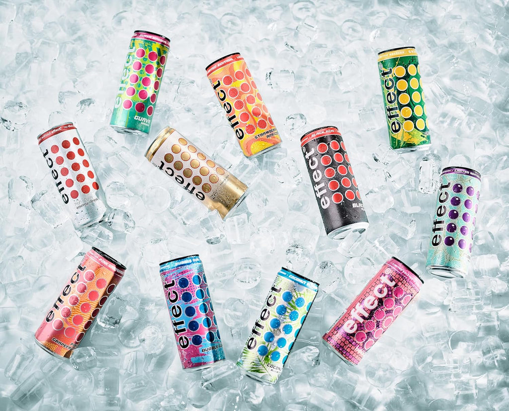 effect Probierpaket Energy Drink - 12 x 330 ml Dosen Einweg - alle Sorten in ein