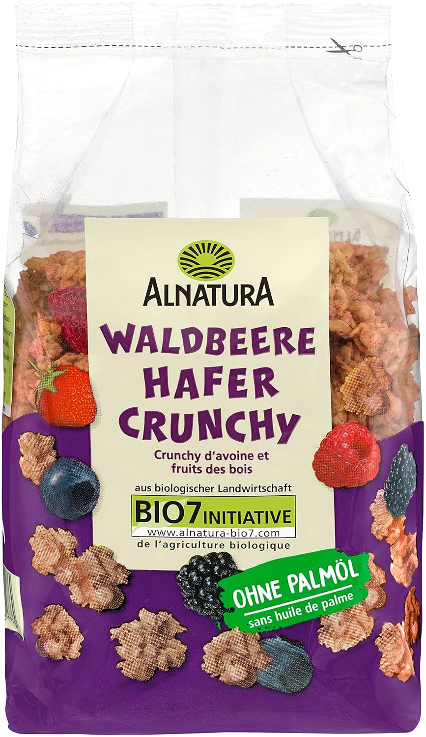 Bio Hafer Crunchy Schoko Knuspermuesli verschiedene Sorten