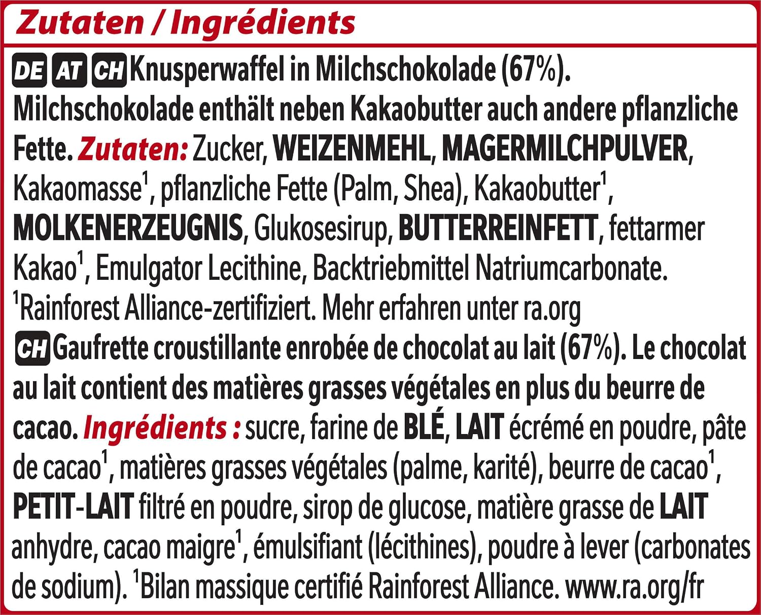 Nestlé KitKat Classic 24er Pack Schokoriegel Milchschokolade mit Knusperwaffel