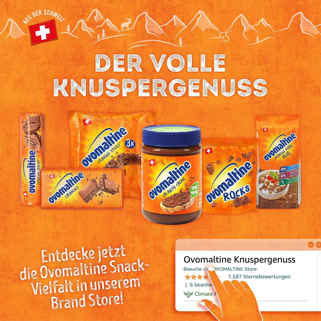 Ovomaltine Crunchy Protein Muesli Cerealien
