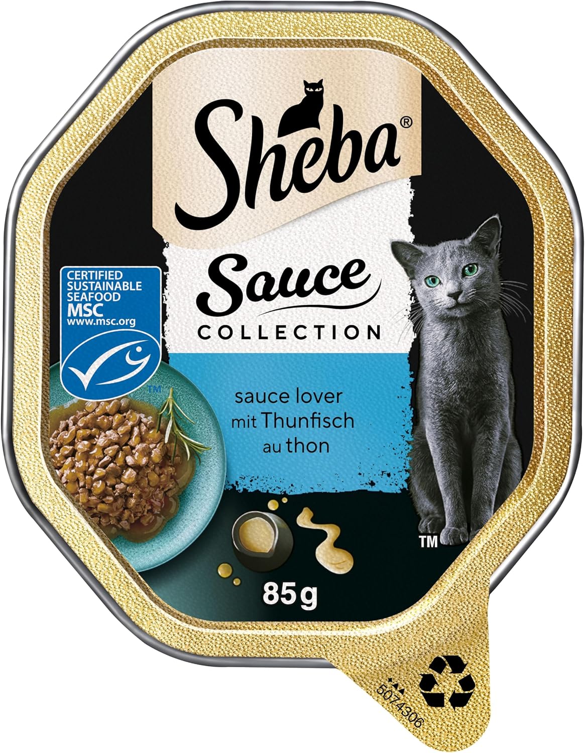 Nassfutter Katzen SHEBA verschiedene Sorten Sauce Collection MSC