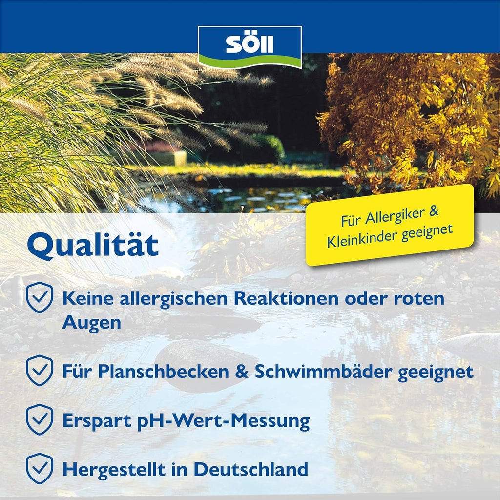 Soell AquaDes Desinfektion fuer Pool Wasserpflege gegen Bakterien