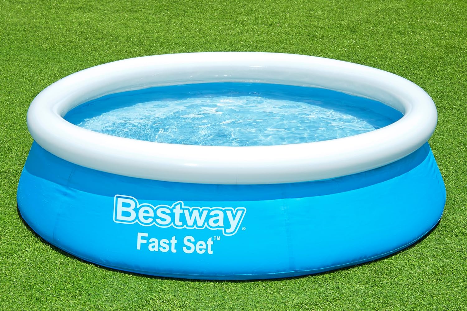 Bestway Fast Set Aufstellpool Ø183x51 cm 940 l TriTech blau inkl. Reparaturflick