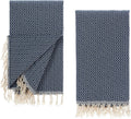 Handtuch Set 8-teilig Baumwolle Badetuecher und Gaestehandtuecher Grau