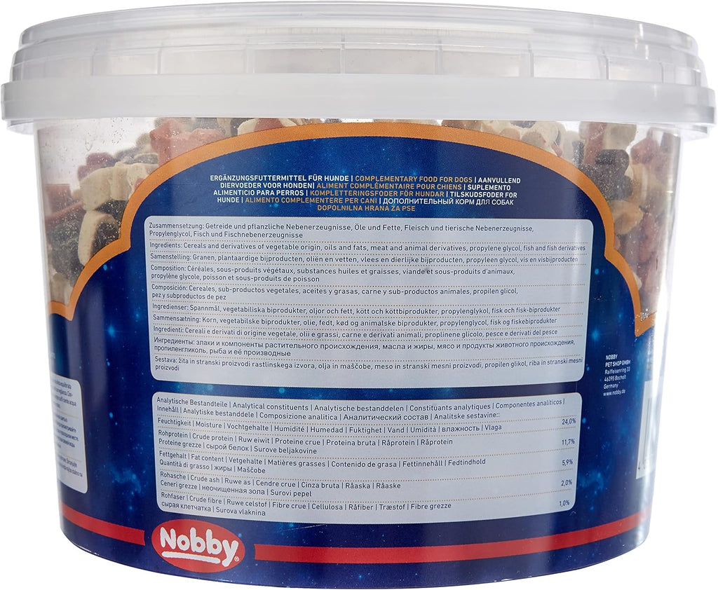 Nobby STARSNACK Party Mix für Hunde, 1 Eimer (1800 g)