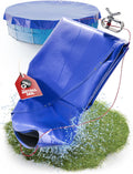 Poolabdeckung rund 366 cm Ø 200 GSM fuer Intex Bestway Pools 366cm-520cm
