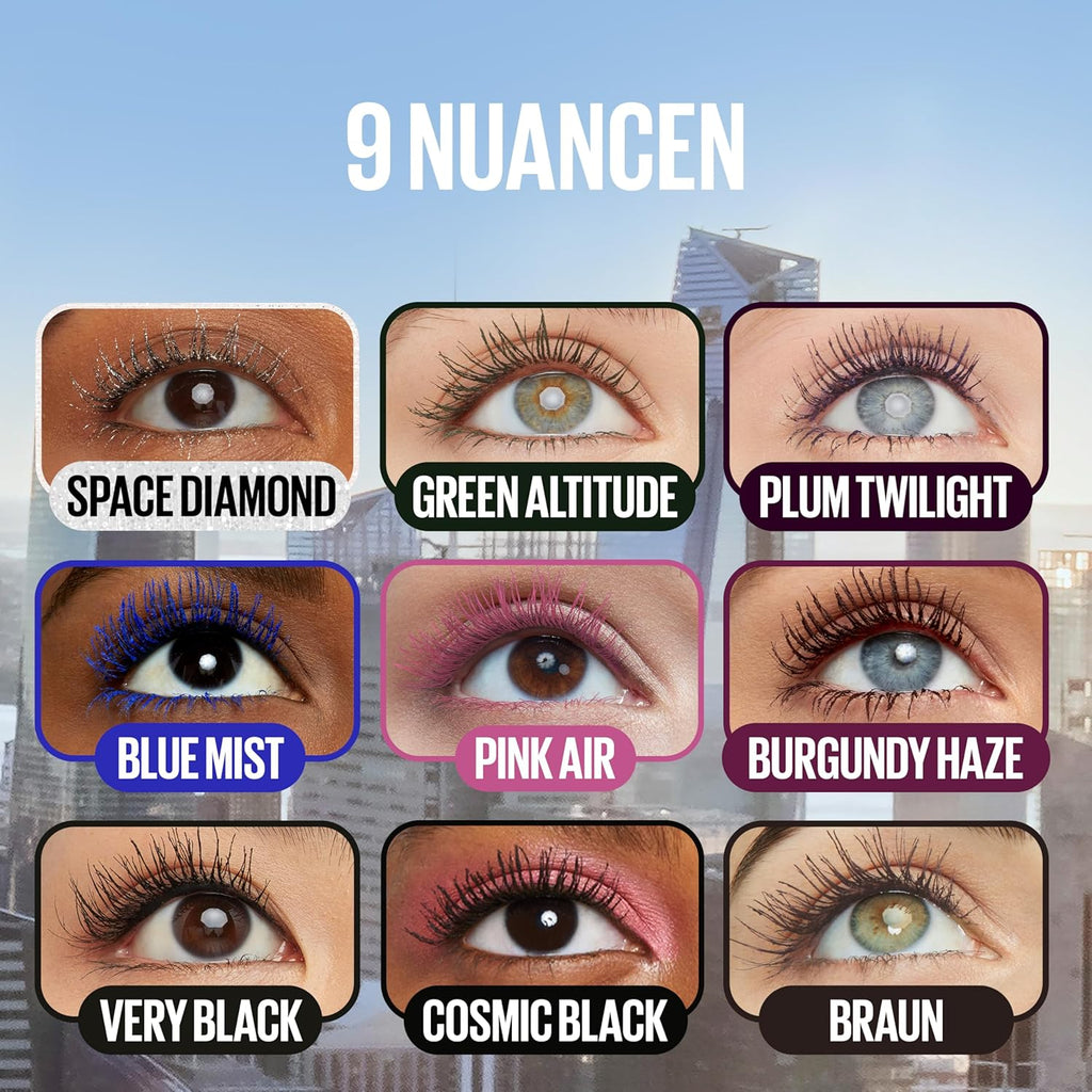 Maybelline Sky High Mascara Very Black 7,2 ml Wimperntusche Laenge Volumen