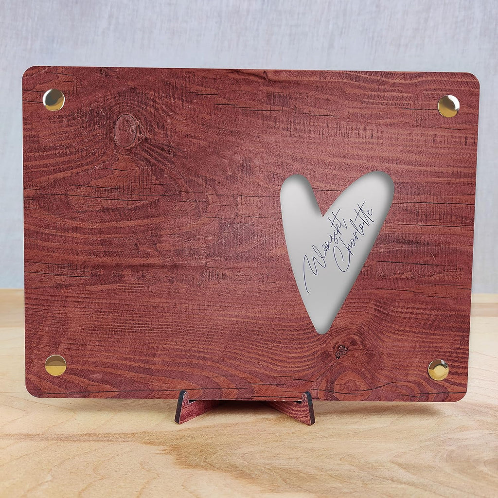 Laptop Geldgeschenk aus Holz XL mit Staender Geschenkidee fuer Technikfans