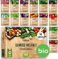 Bio Gemuese Samen Set 10 Sorten Anzuchtset Kinder Garten Pflanzset