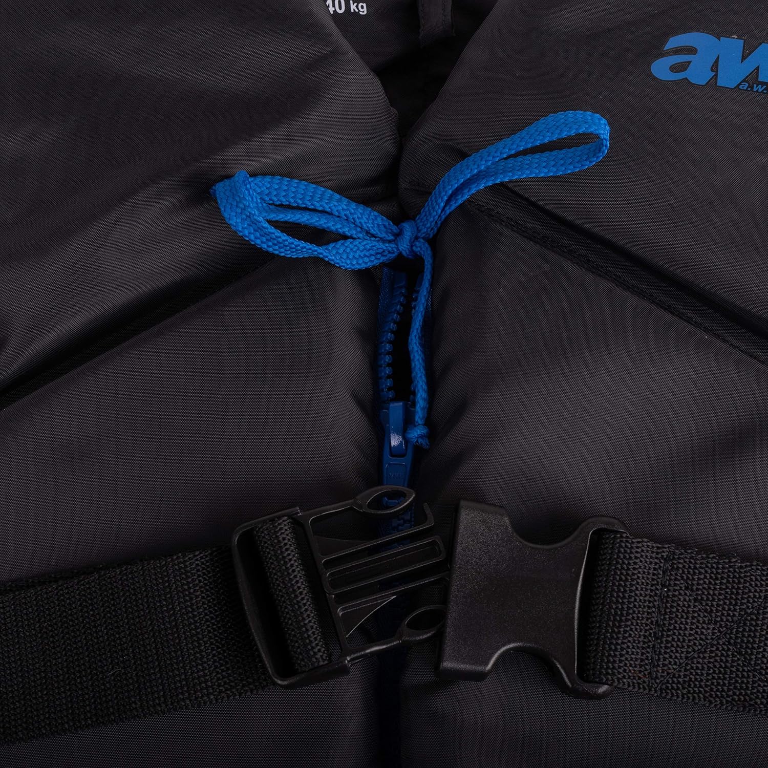 AWN Black Edition Regattaweste Schwimmhilfe Feststoffweste 50 N 50-70 kg