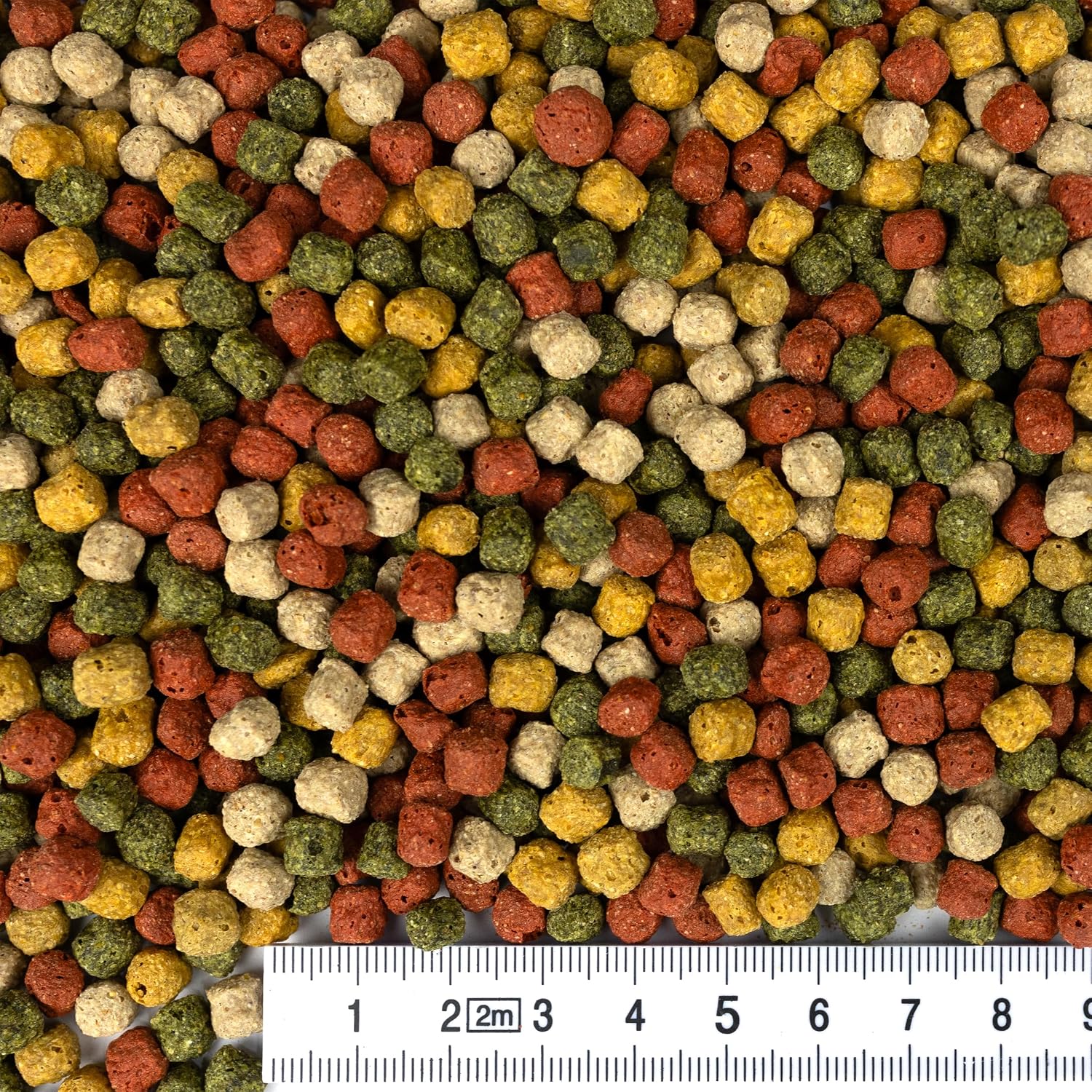 Koi Futter schwimmende 6 mm Pellets Pack fuer Koi Goldfisch Orfe verschiedene