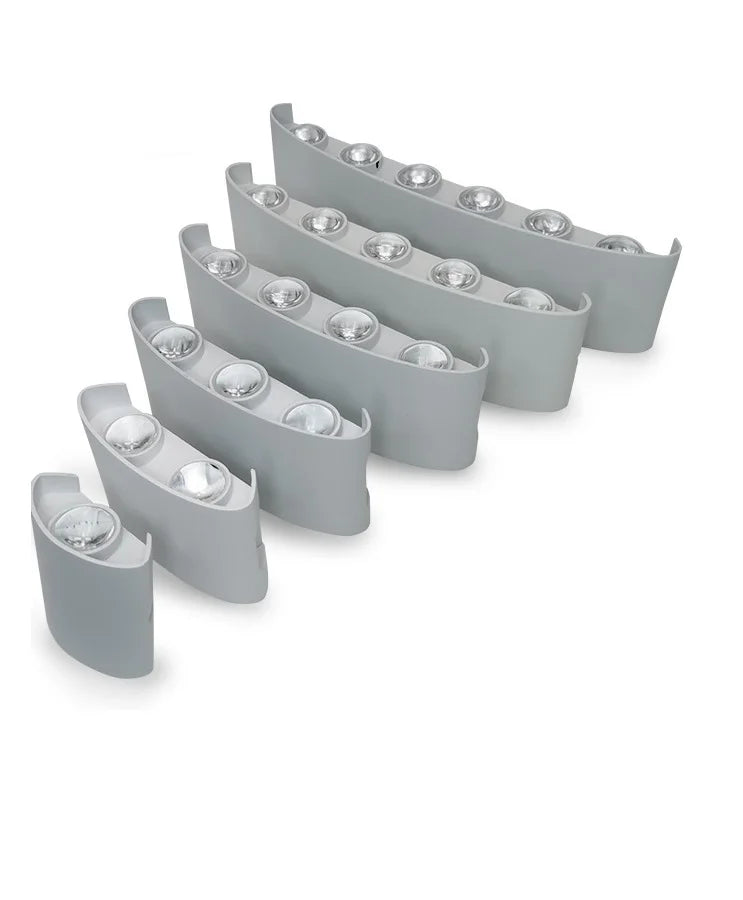 LED Wandlampe – Innen & Außen, Wasserdicht, 2W–12W, Modern