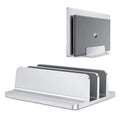 Aluminium Laptop-Ständer – Vertikal, Höhenverstellbar für MacBook & Notebooks