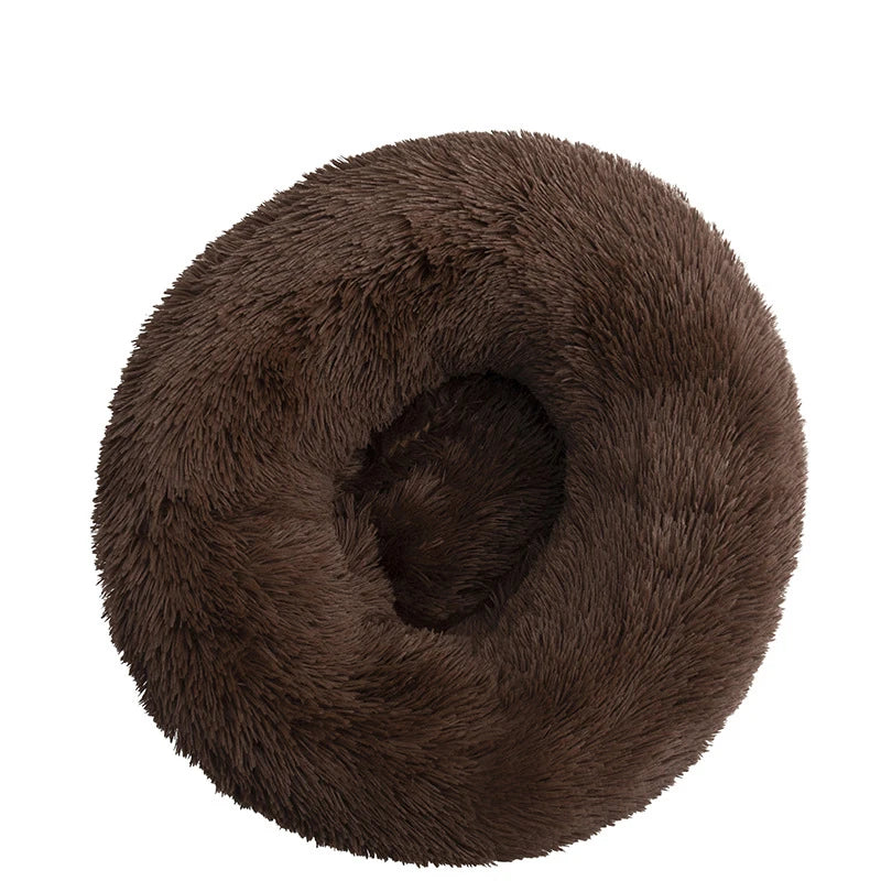 Rundes Haustierbett 40–110cm – Super Weich, für Hunde & Katzen