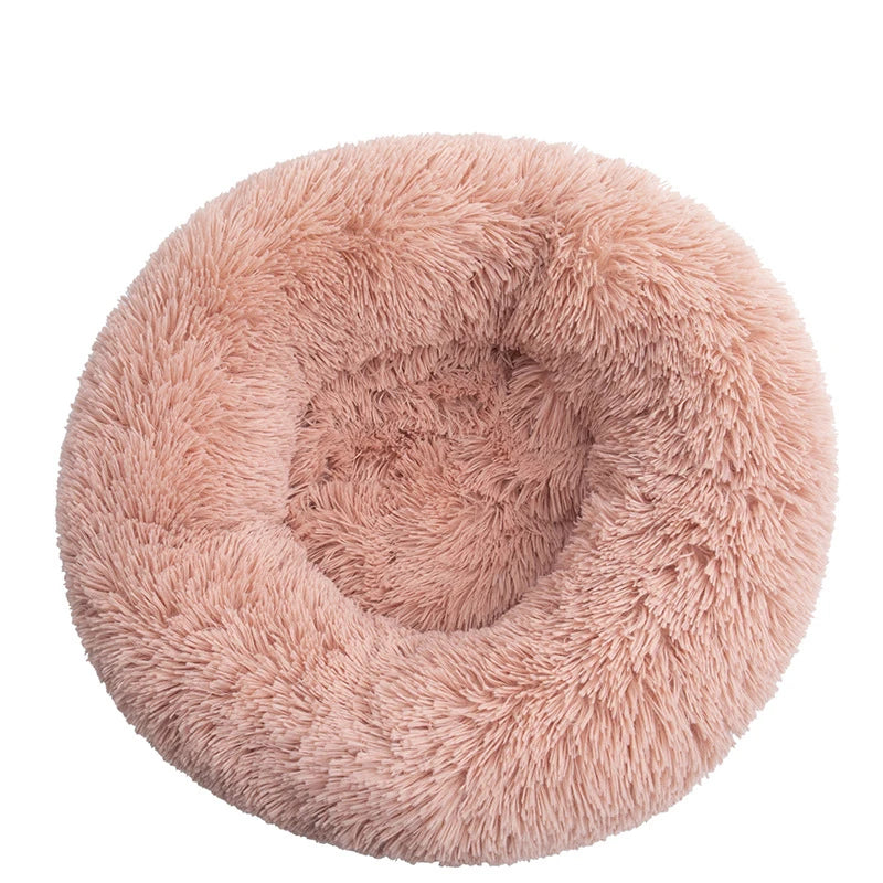 Rundes Haustierbett 40–110cm – Super Weich, für Hunde & Katzen
