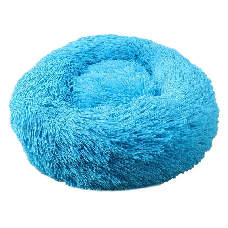Rundes Haustierbett 40–110cm – Super Weich, für Hunde & Katzen