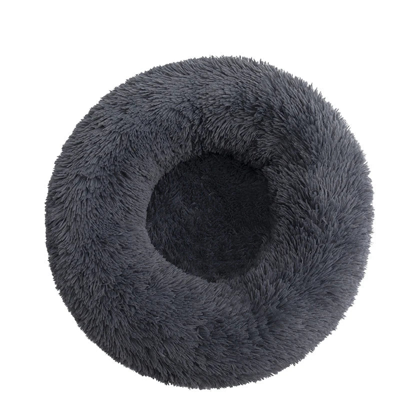 Rundes Haustierbett 40–110cm – Super Weich, für Hunde & Katzen