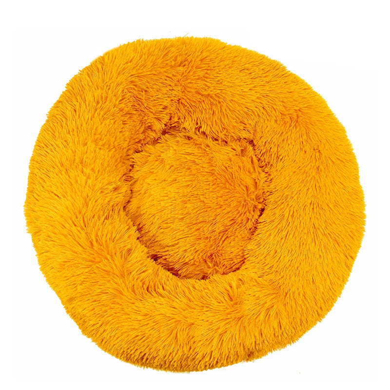 Rundes Haustierbett 40–110cm – Super Weich, für Hunde & Katzen