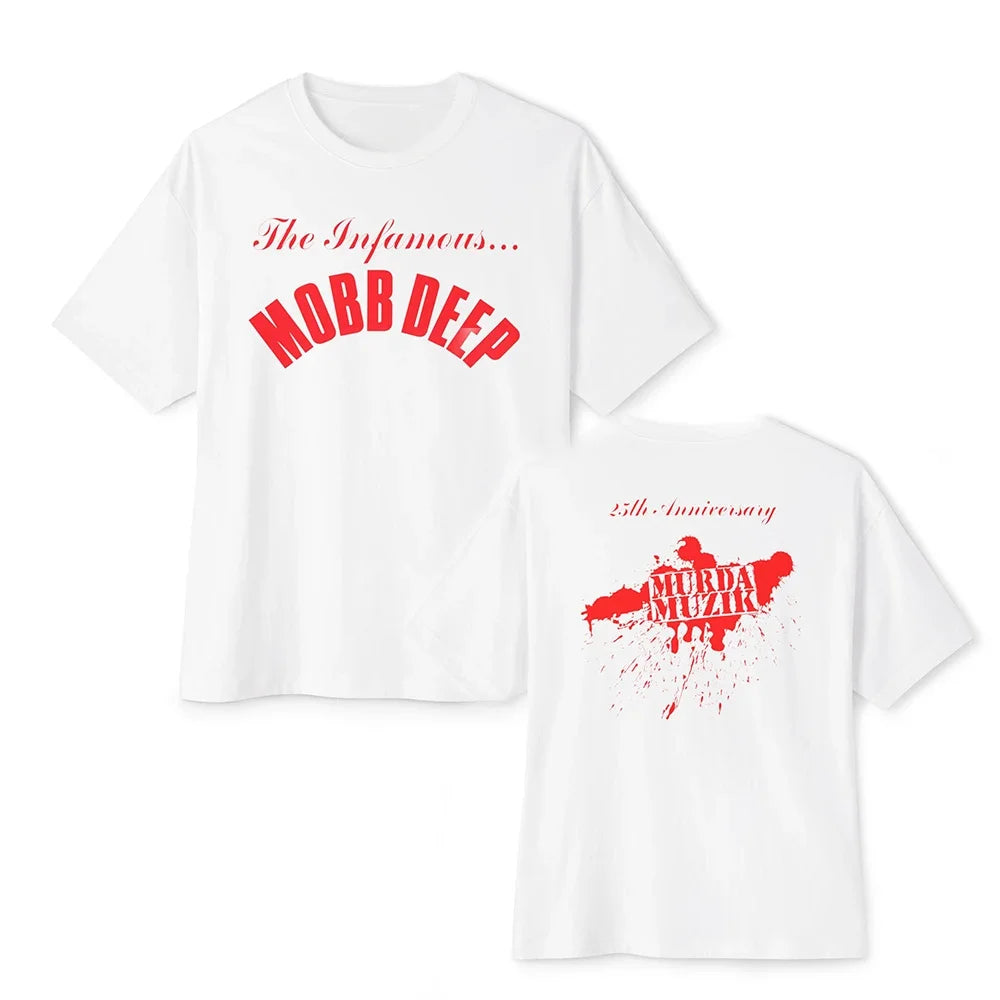 Rotes Unisex T-Shirt mit Grafikprint – lässiges Streetwear-Shirt für den Sommer