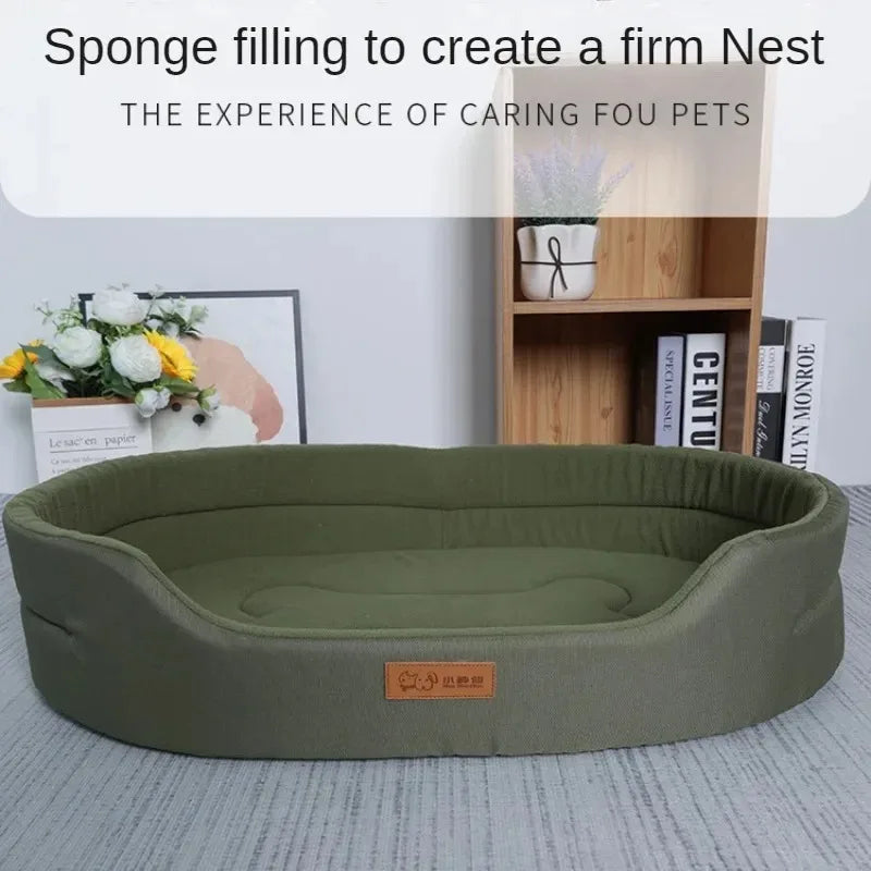 Winter Hundekissen Sofa – Flauschig, Warm, für Große Hunde