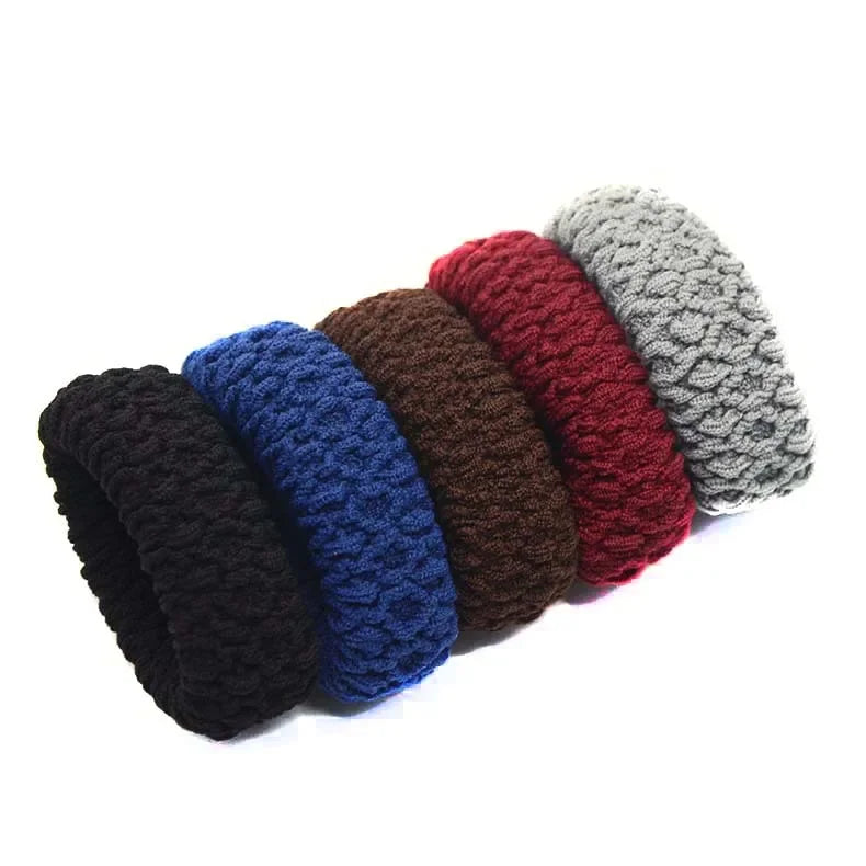 Schwarze Haargummis Set – Gummiband Haarringe für Damen & Herren