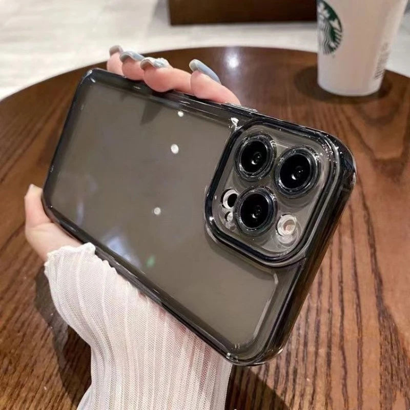 Silikon iPhone Hülle – Stoßfest, Transparent – iPhone 11 bis 17
