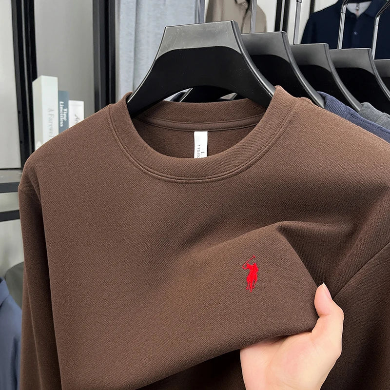 Herren Langarm T-Shirt – Premium Qualität, Herbst, Slim Fit