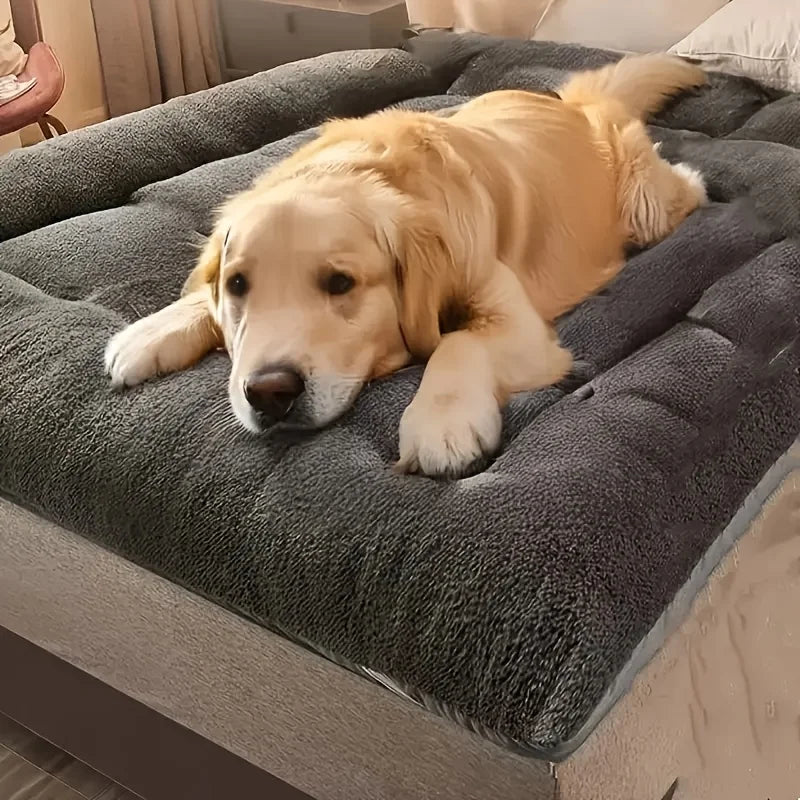 Hunde Plüschbett XXL – Weiches Sofa-Bett für große Hunde