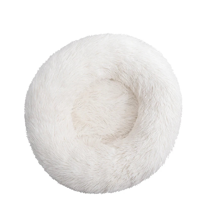 Rundes Haustierbett 40–110cm – Super Weich, für Hunde & Katzen