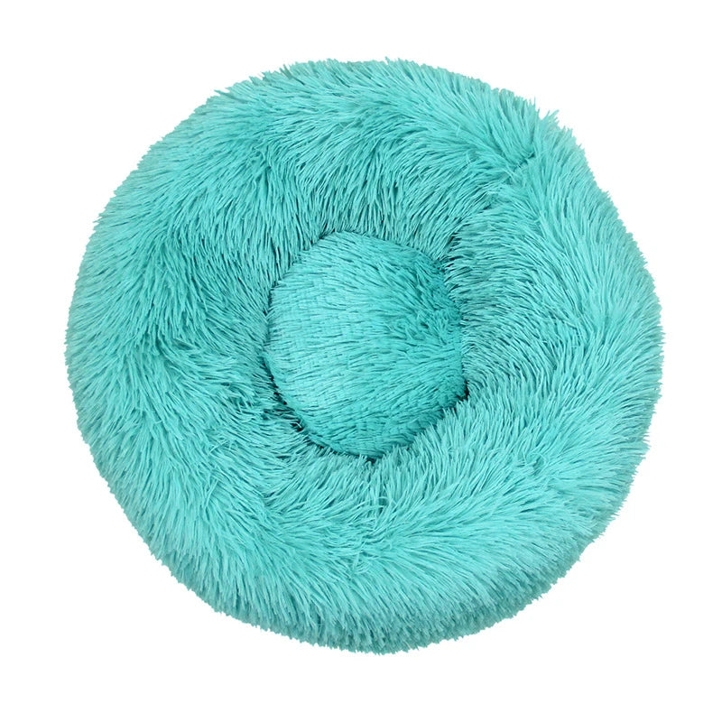 Rundes Haustierbett 40–110cm – Super Weich, für Hunde & Katzen