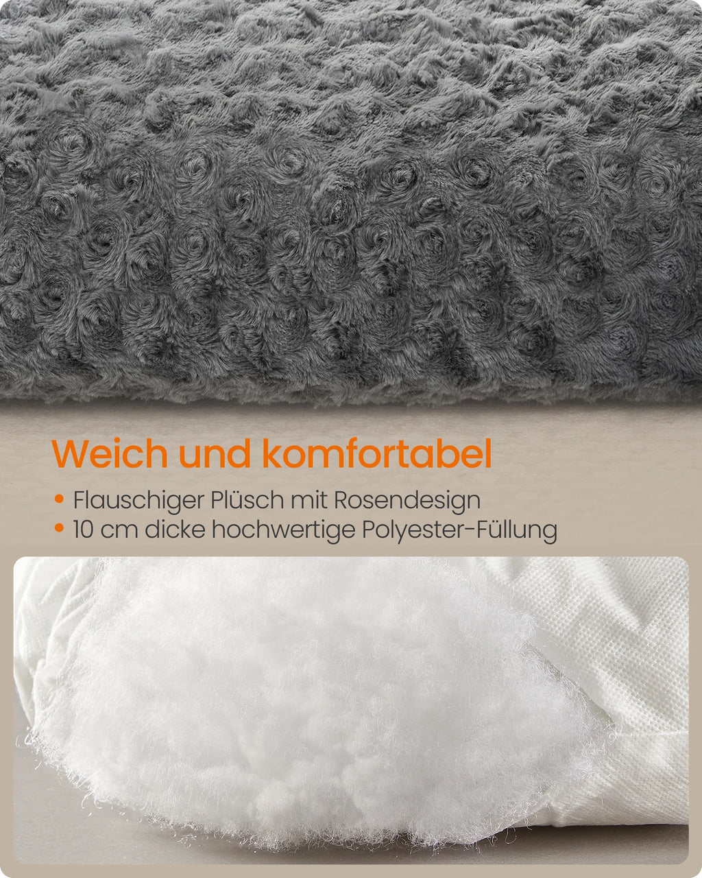 Hundekissen XXL – Flauschig, Große Hunde, Waschbar