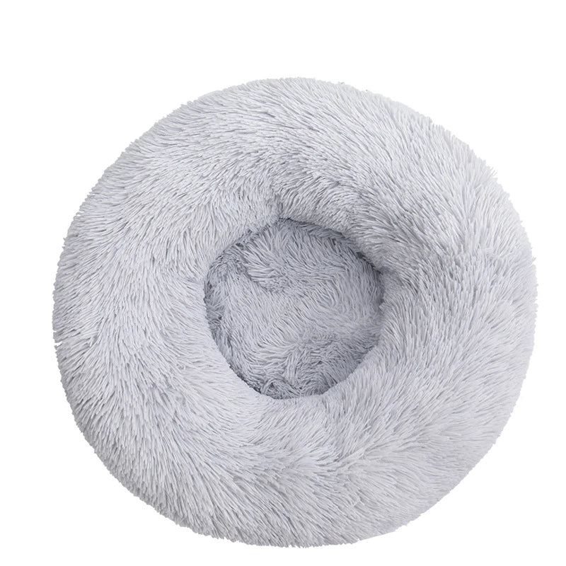 Rundes Haustierbett 40–110cm – Super Weich, für Hunde & Katzen