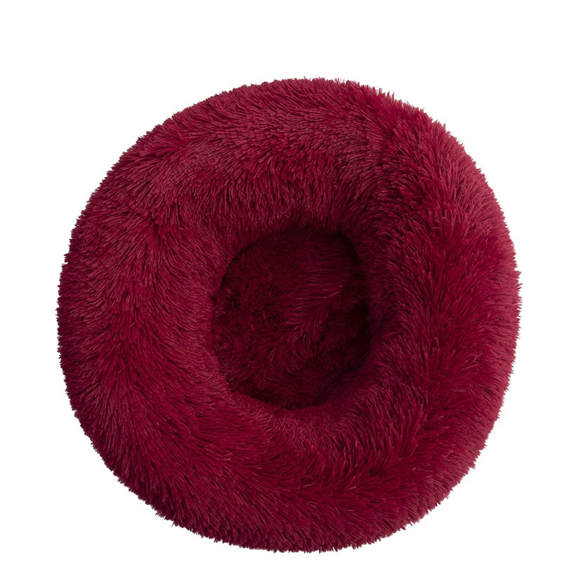 Rundes Haustierbett 40–110cm – Super Weich, für Hunde & Katzen