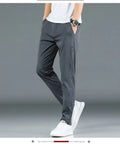 Ice Silk Herren Hose – Sommer, Casual, Atmungsaktiv, Slim Fit