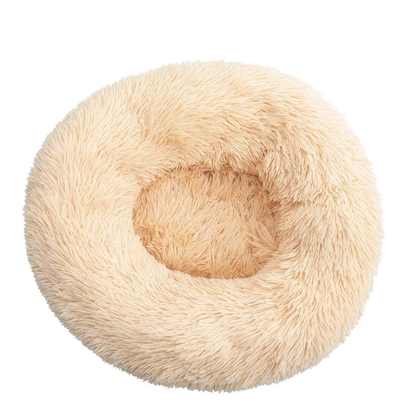 Rundes Haustierbett 40–110cm – Super Weich, für Hunde & Katzen