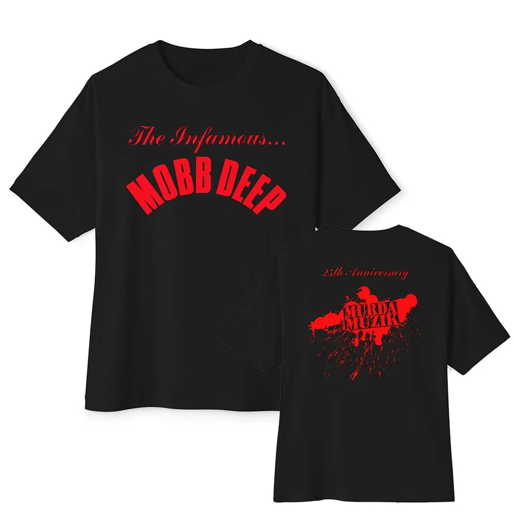 Rotes Unisex T-Shirt mit Grafikprint – lässiges Streetwear-Shirt für den Sommer