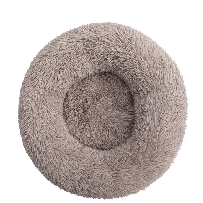 Rundes Haustierbett 40–110cm – Super Weich, für Hunde & Katzen