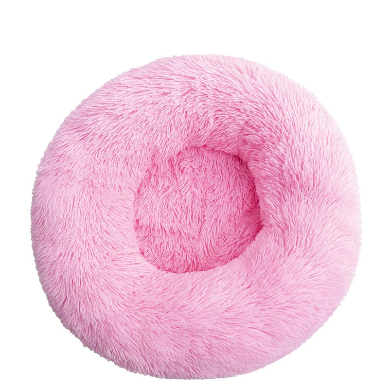 Rundes Haustierbett 40–110cm – Super Weich, für Hunde & Katzen